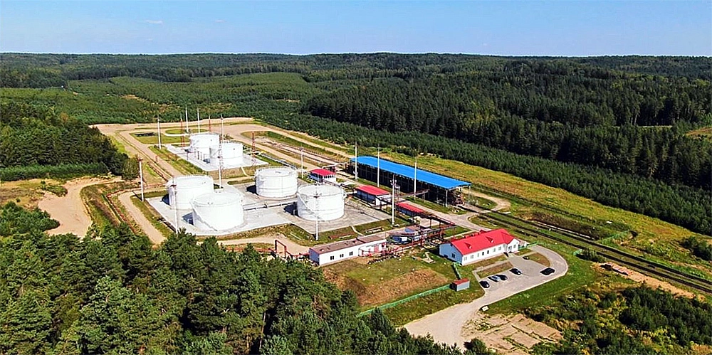 Oil and chemical products terminal in Belarus