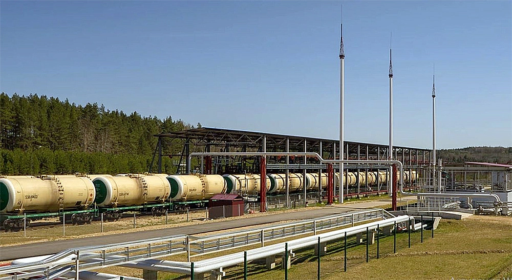 Oil and chemical products terminal in Belarus