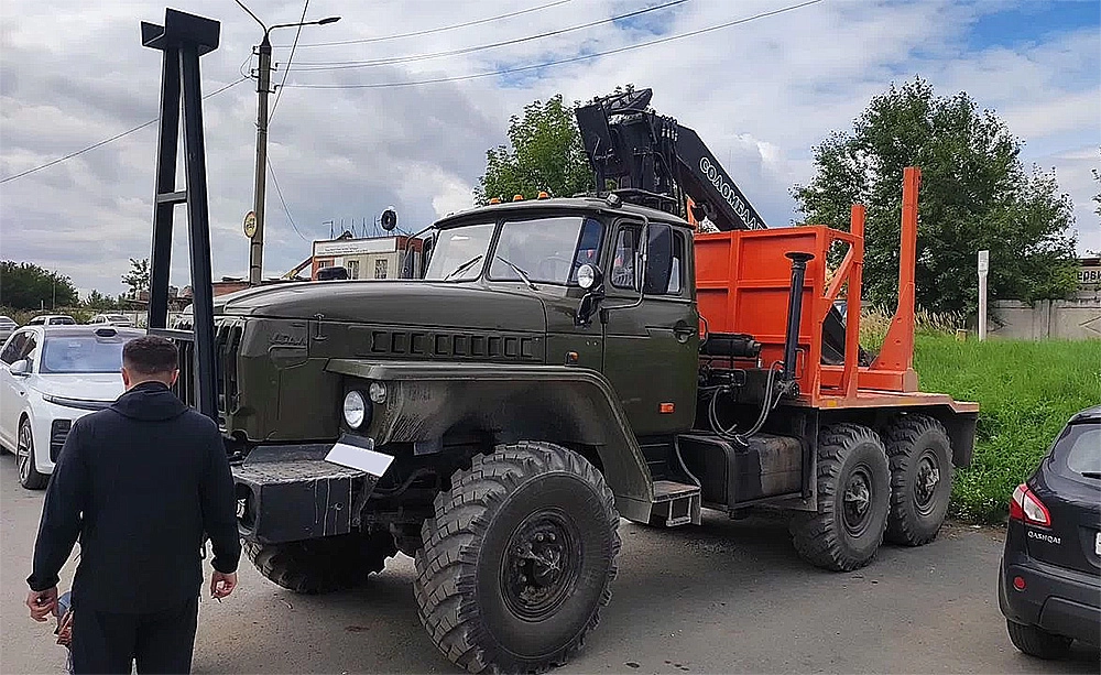 Леспромхоз в Свердловской области, Россия