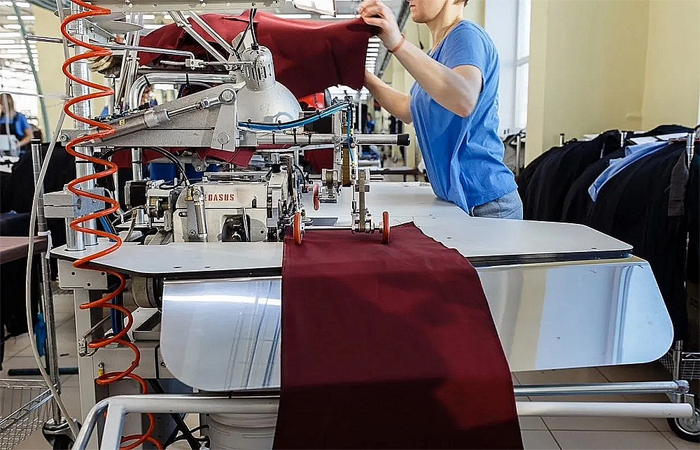 Sewing factory in Chuvashia, Russia