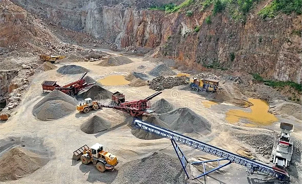 Месторождение железной руды на Южном Урале, Россия
