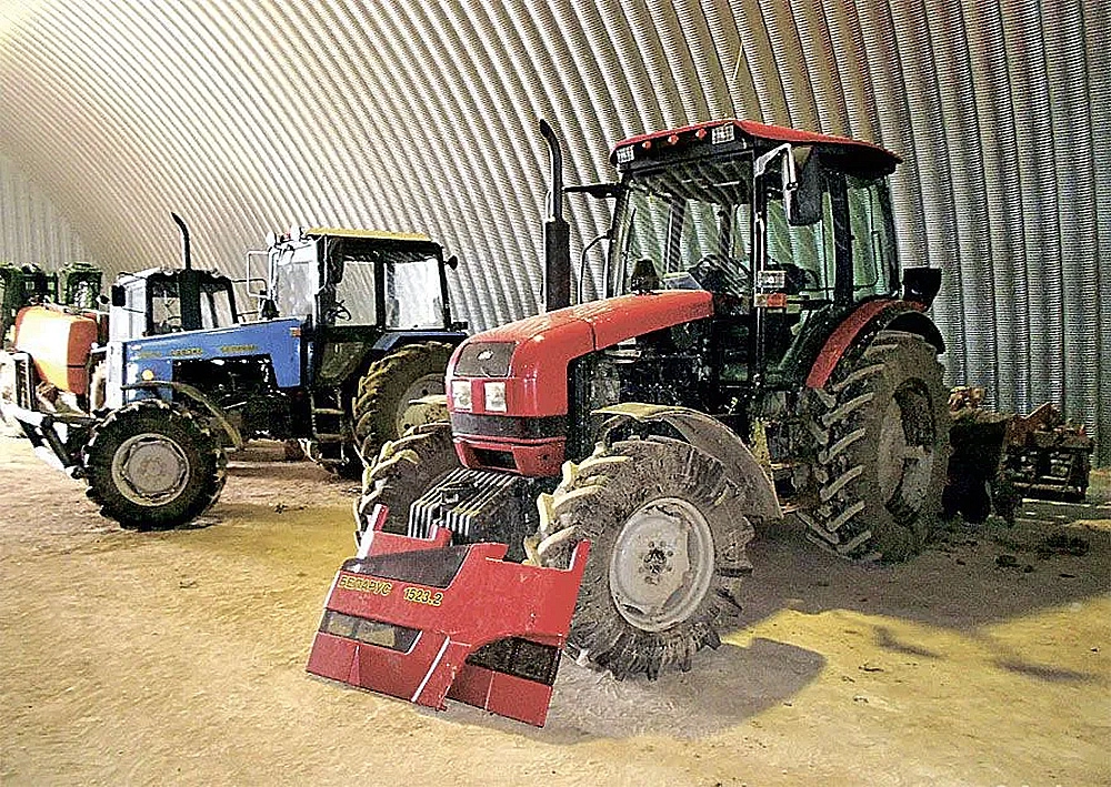 Tarım işletmesi, Tver bölgesinde, Rusya