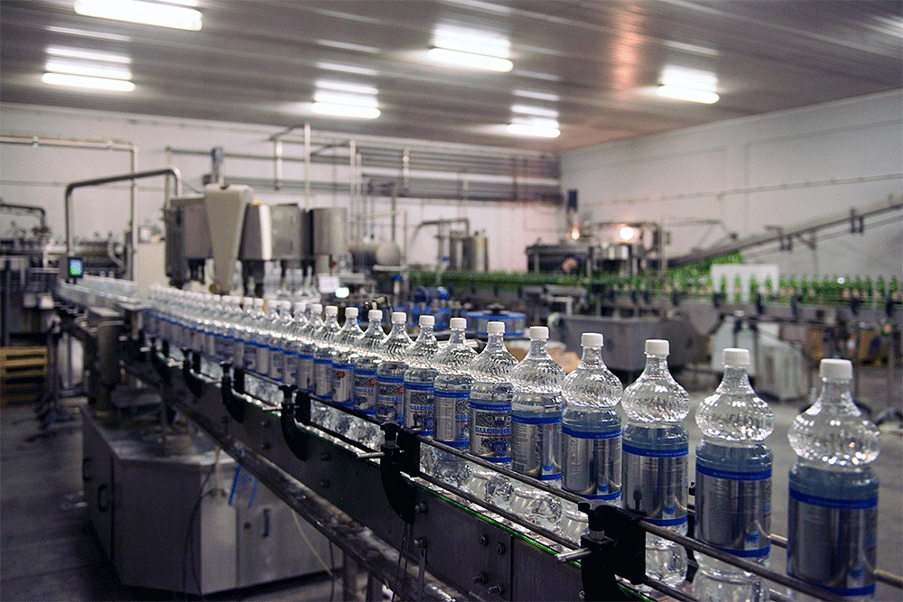 Mineral water and beverage production plant in Stavropol Krai, Russia