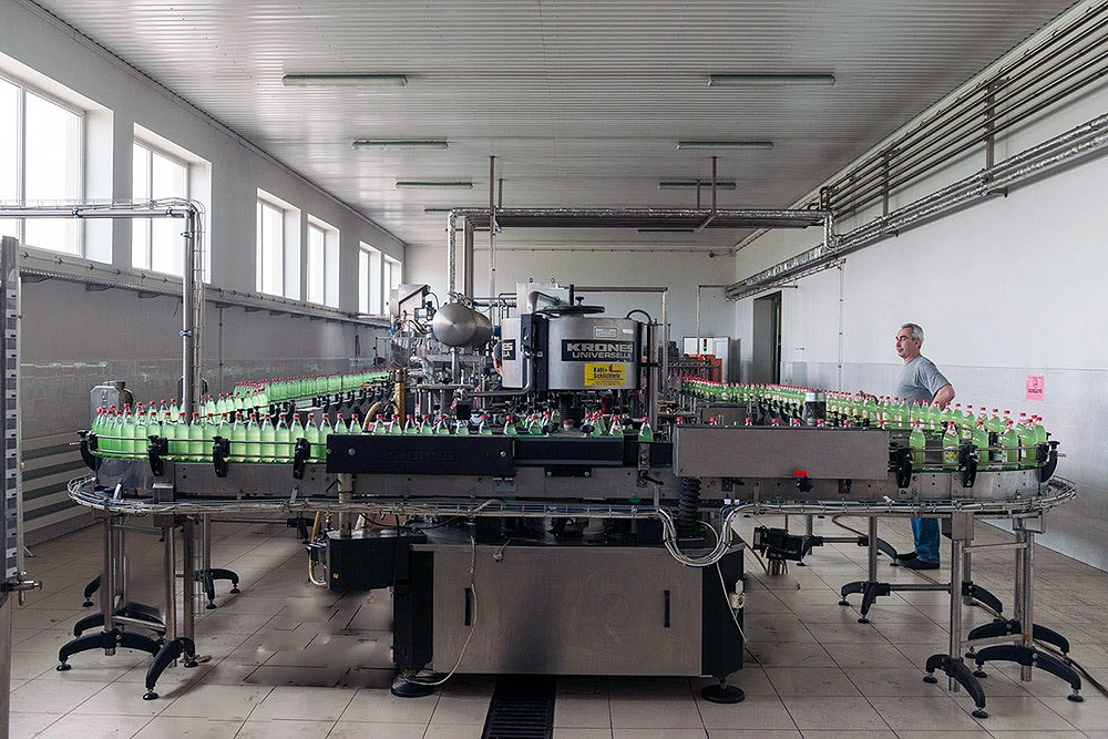 Mineral water and beverage production plant in Stavropol Krai, Russia