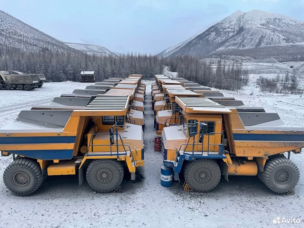 Gold mining enterprise in Magadan, Russia