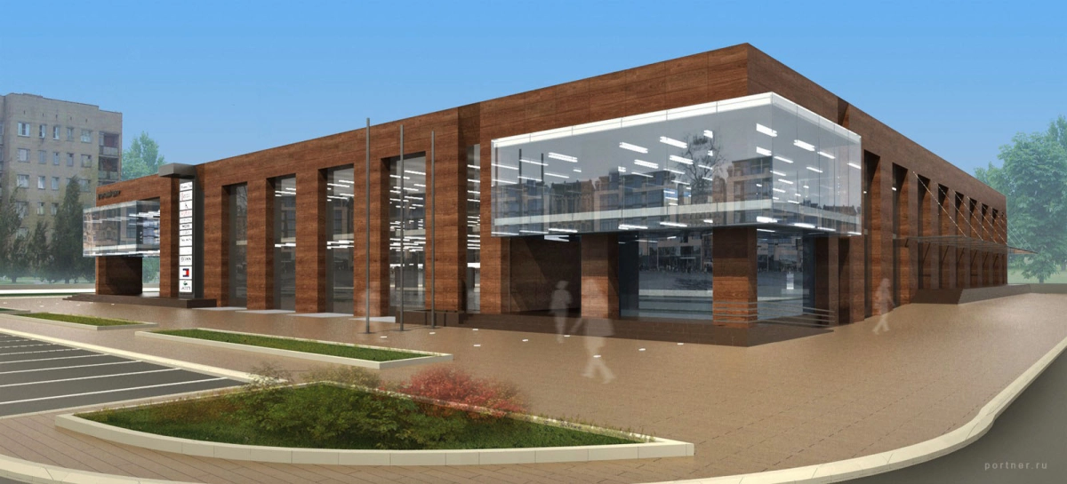 Shopping Center in Novorossiysk, Krasnodar Krai, Russia