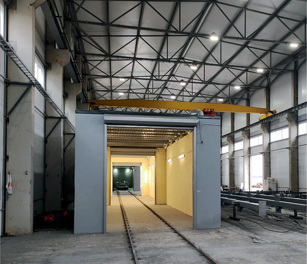 Metal Yapı Fabrikası, Leningrad Bölgesi'nde, Rusya