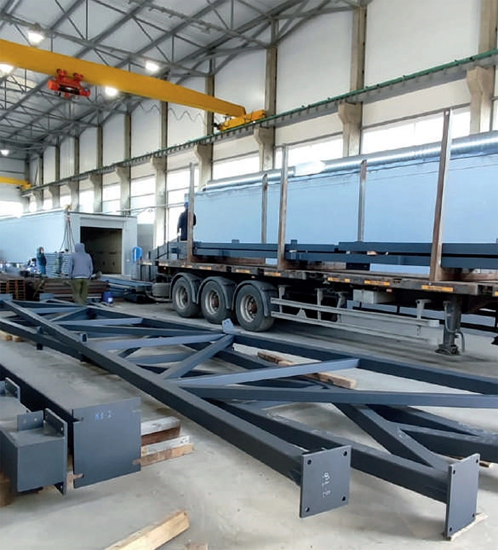 Metal Yapı Fabrikası, Leningrad Bölgesi'nde, Rusya