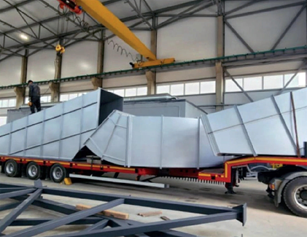 Metal Yapı Fabrikası, Leningrad Bölgesi'nde, Rusya