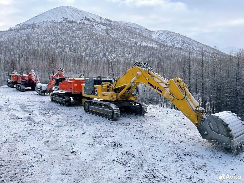 Gold mining enterprise in Magadan, Russia