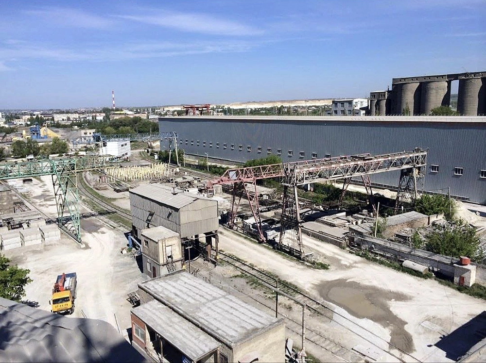 Precast concrete plant in Belgorod, Russia