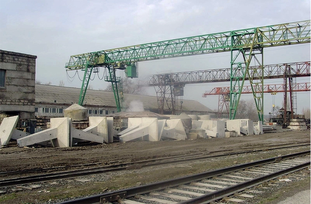 Precast concrete plant in Belgorod, Russia