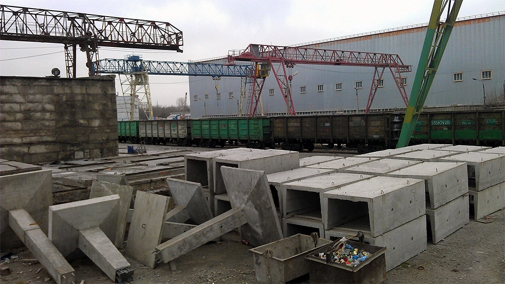 Precast concrete plant in Belgorod, Russia