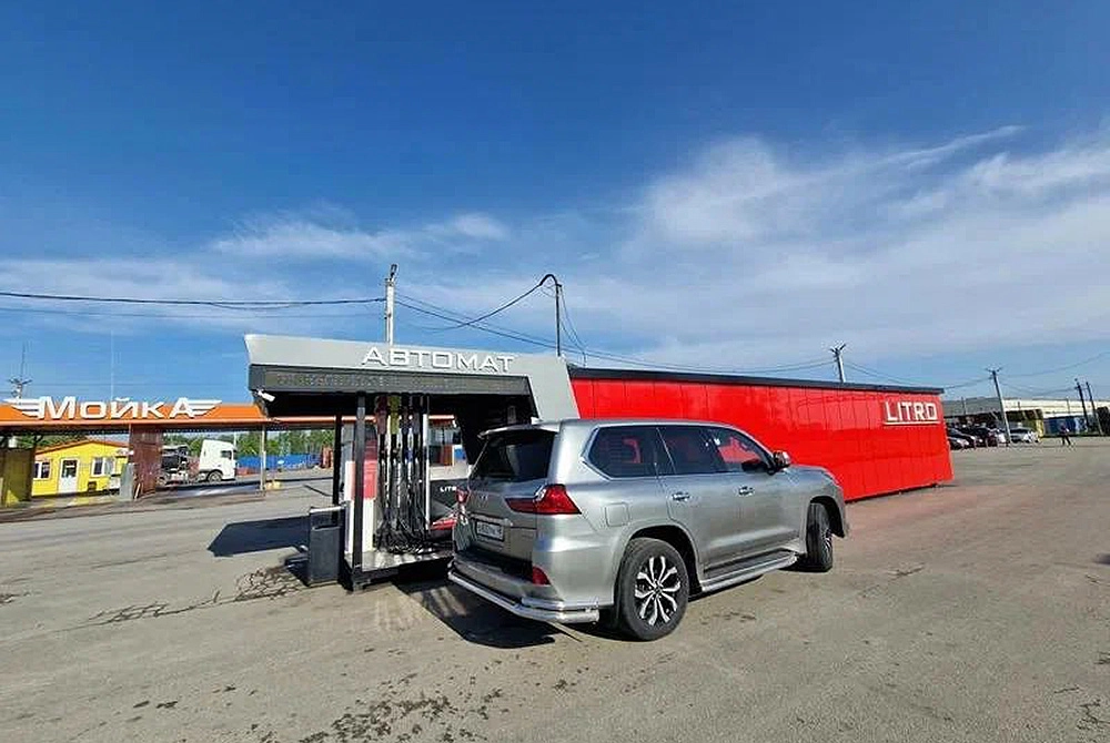 Transport logistics base in the Voronezh Region, Russia