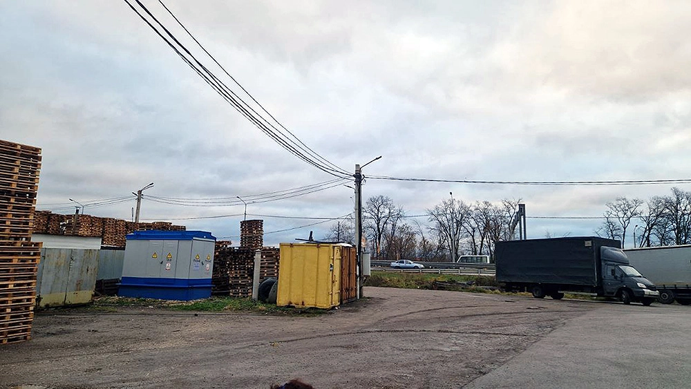 Transport logistics base in the Voronezh Region, Russia