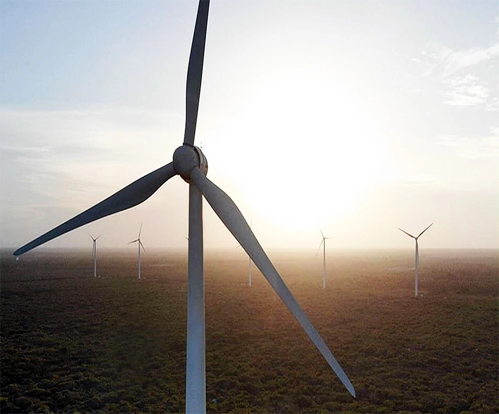 Two wind power plants (111 MW) in Brazil