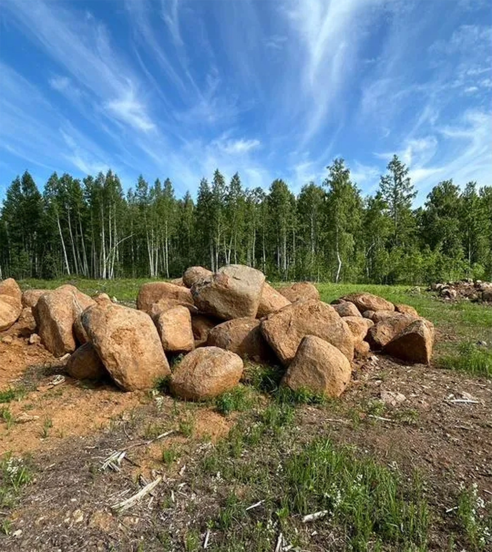 Dolerit Yatağı, İrkutsk Bölgesi'nde, Rusya