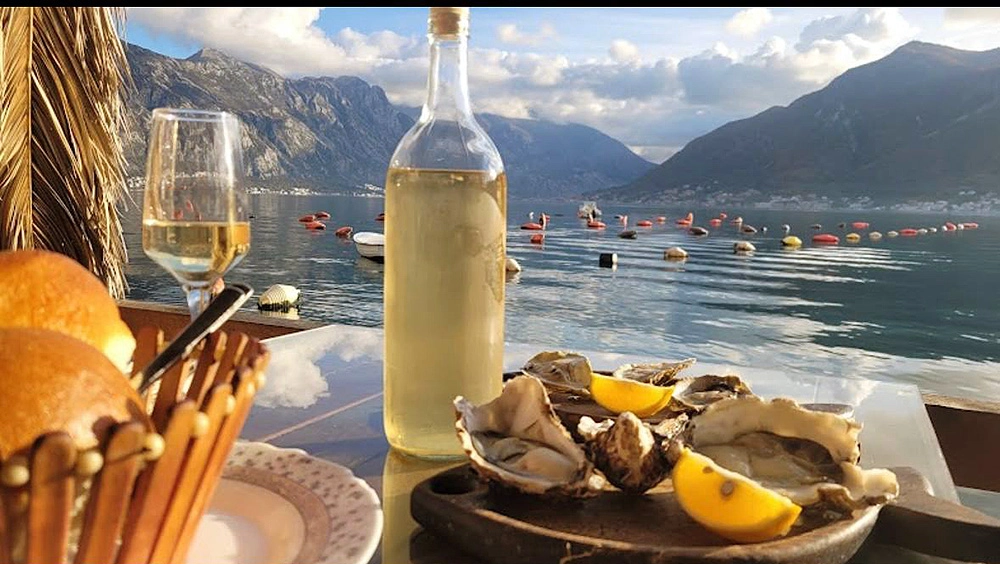 Oyster Restaurant and Farm in Montenegro