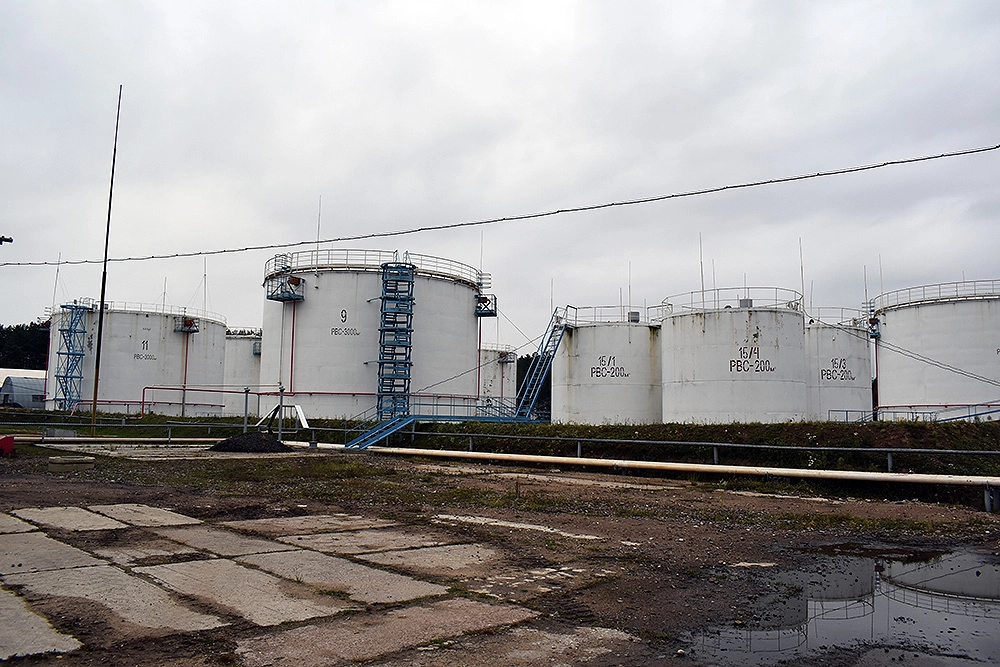 Нефтебаза в Московской области, Россия