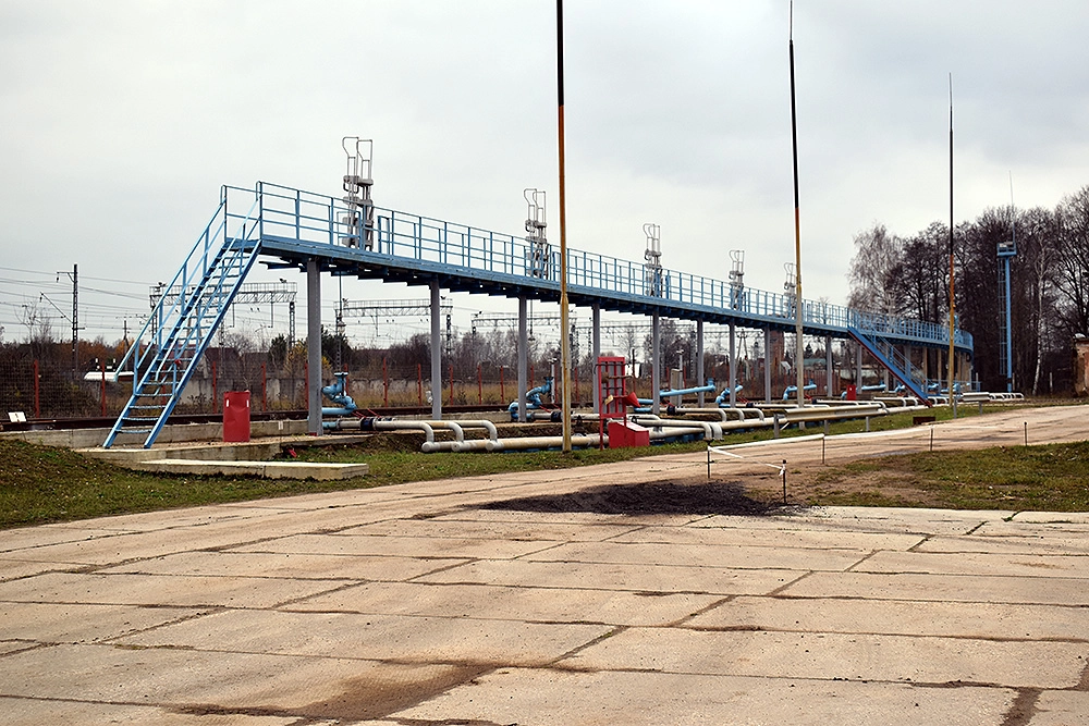 Нефтебаза в Московской области, Россия
