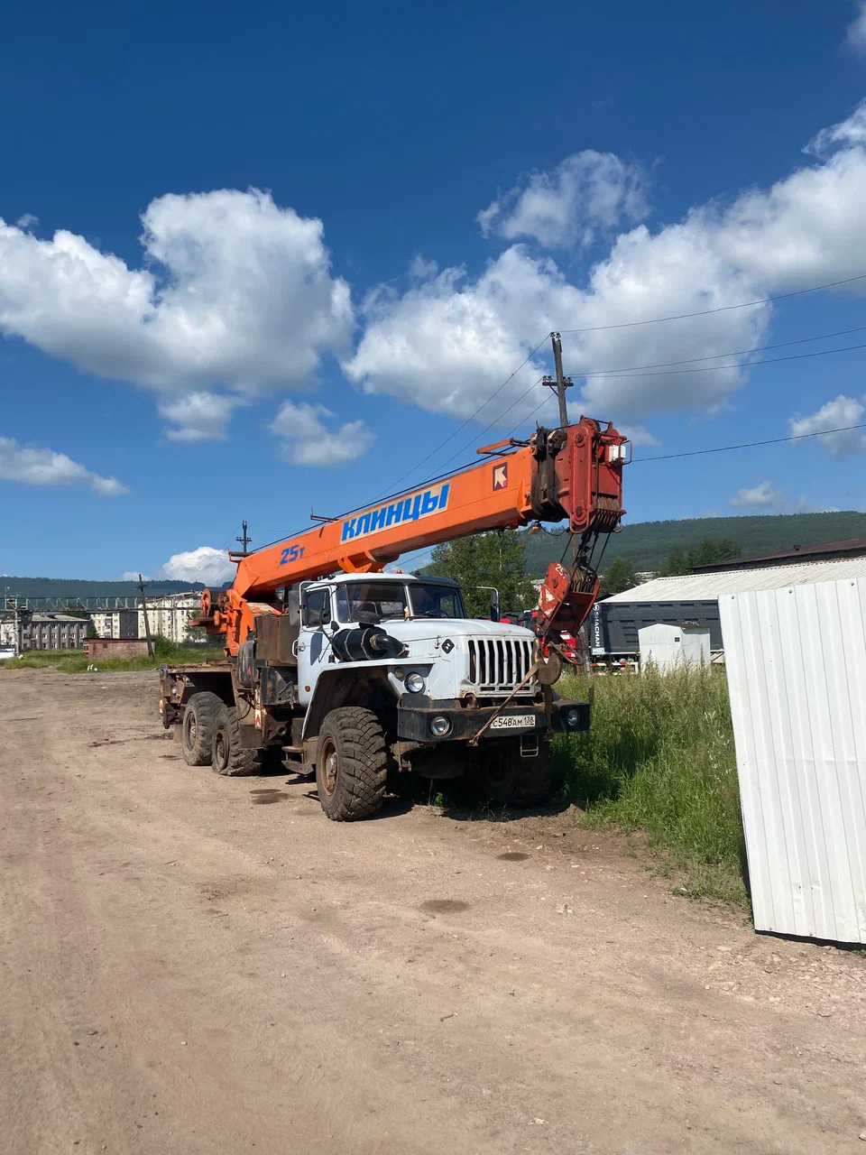 Production base in the Irkutsk region, Russia