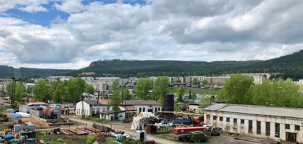 Üretim üssü, Irkutsk bölgesinde, Rusya