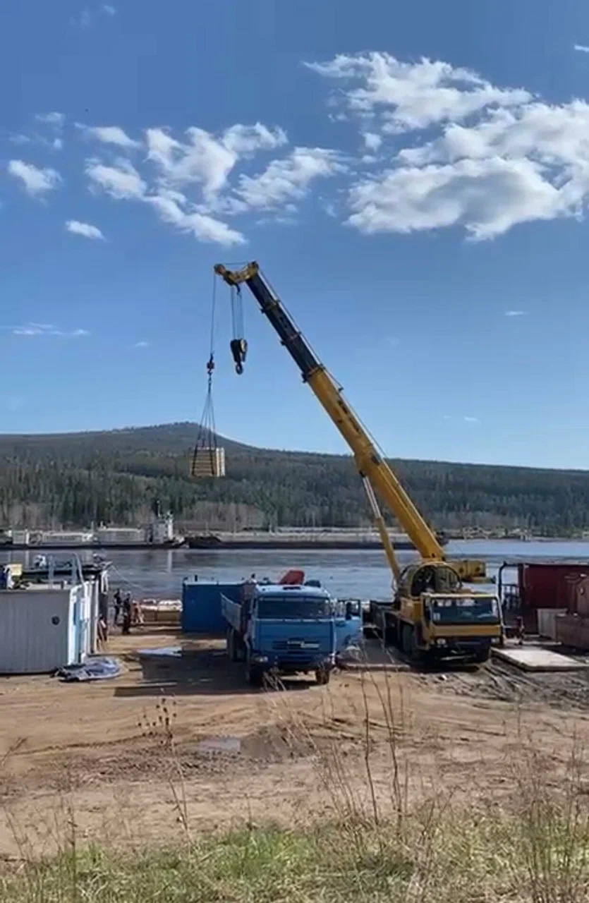 Production base in the Irkutsk region, Russia