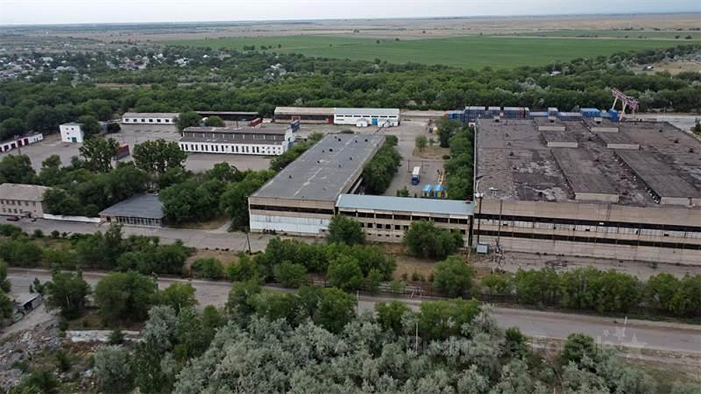 Manufacturing plant in Almaty region, Kazakhstan