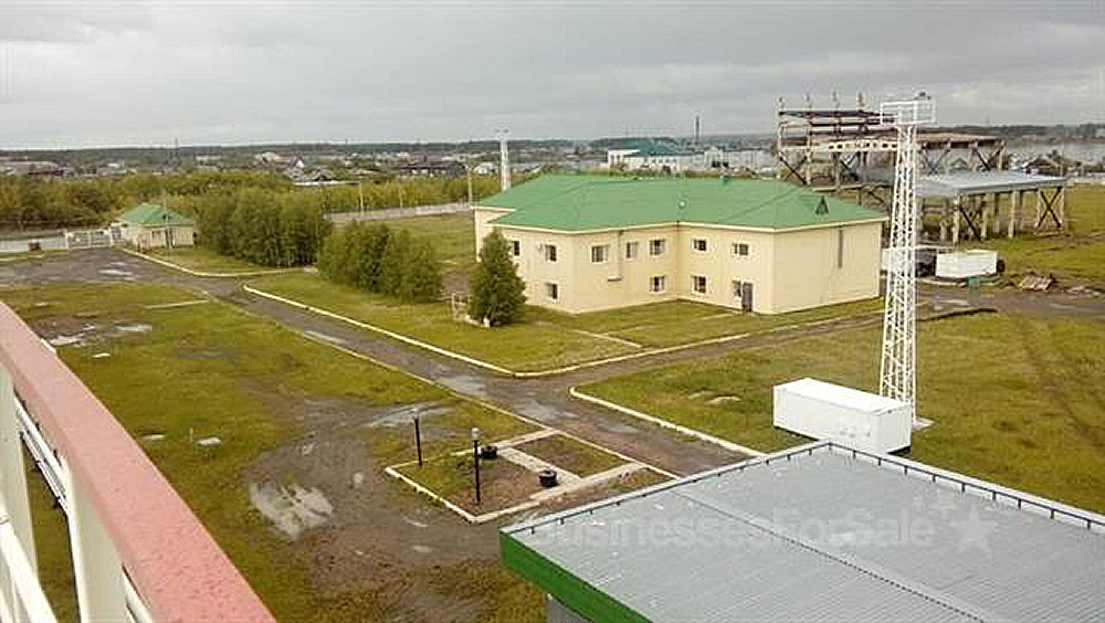 Oil depot in the North Kazakhstan region, Kazakhstan