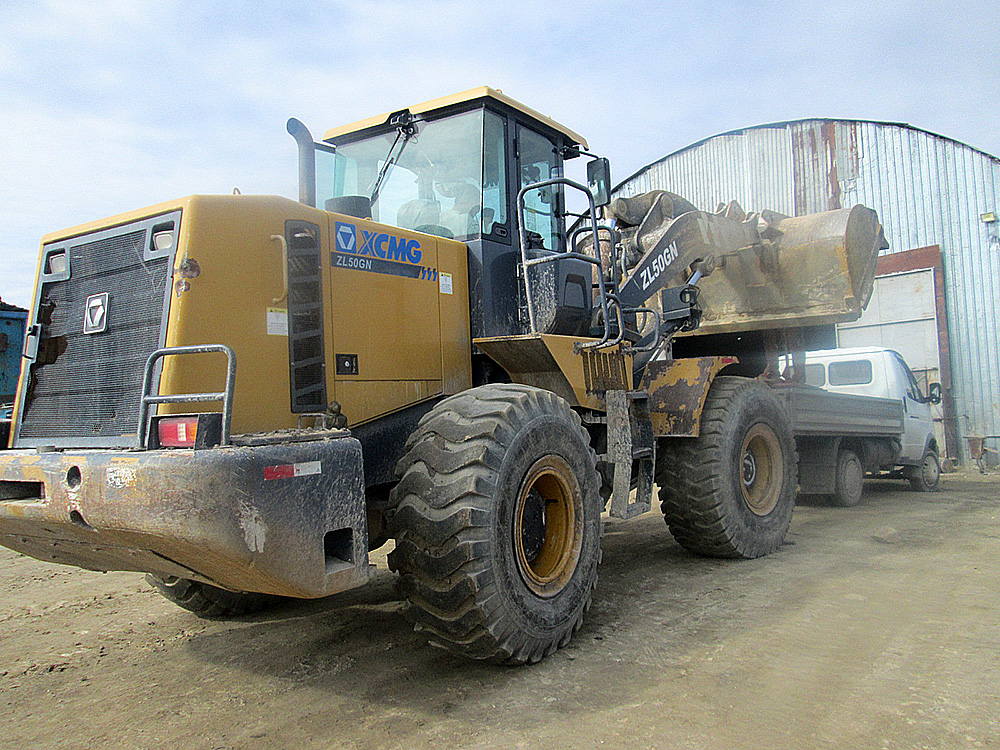 Crushed stone quarry, Kazakhstan