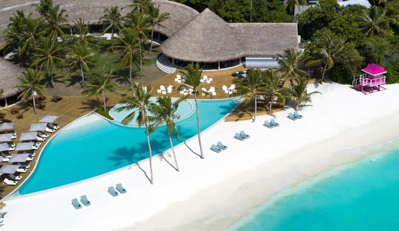 Resort island in the Maldives