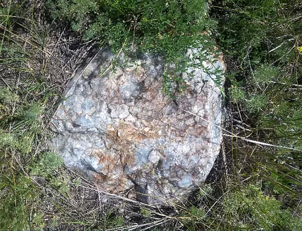 Marbled limestone deposit, Kazakhstan