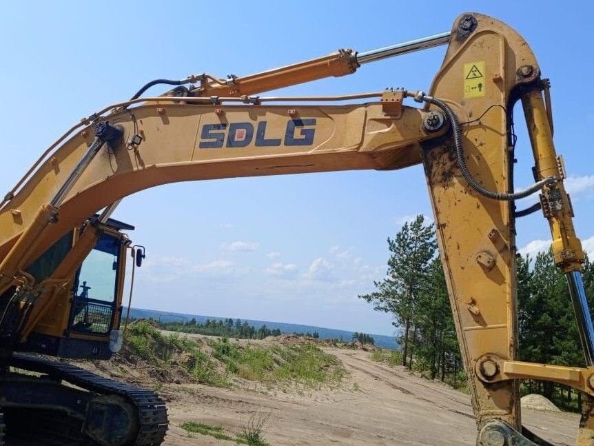 Sand quarry in the Volga region, Russia