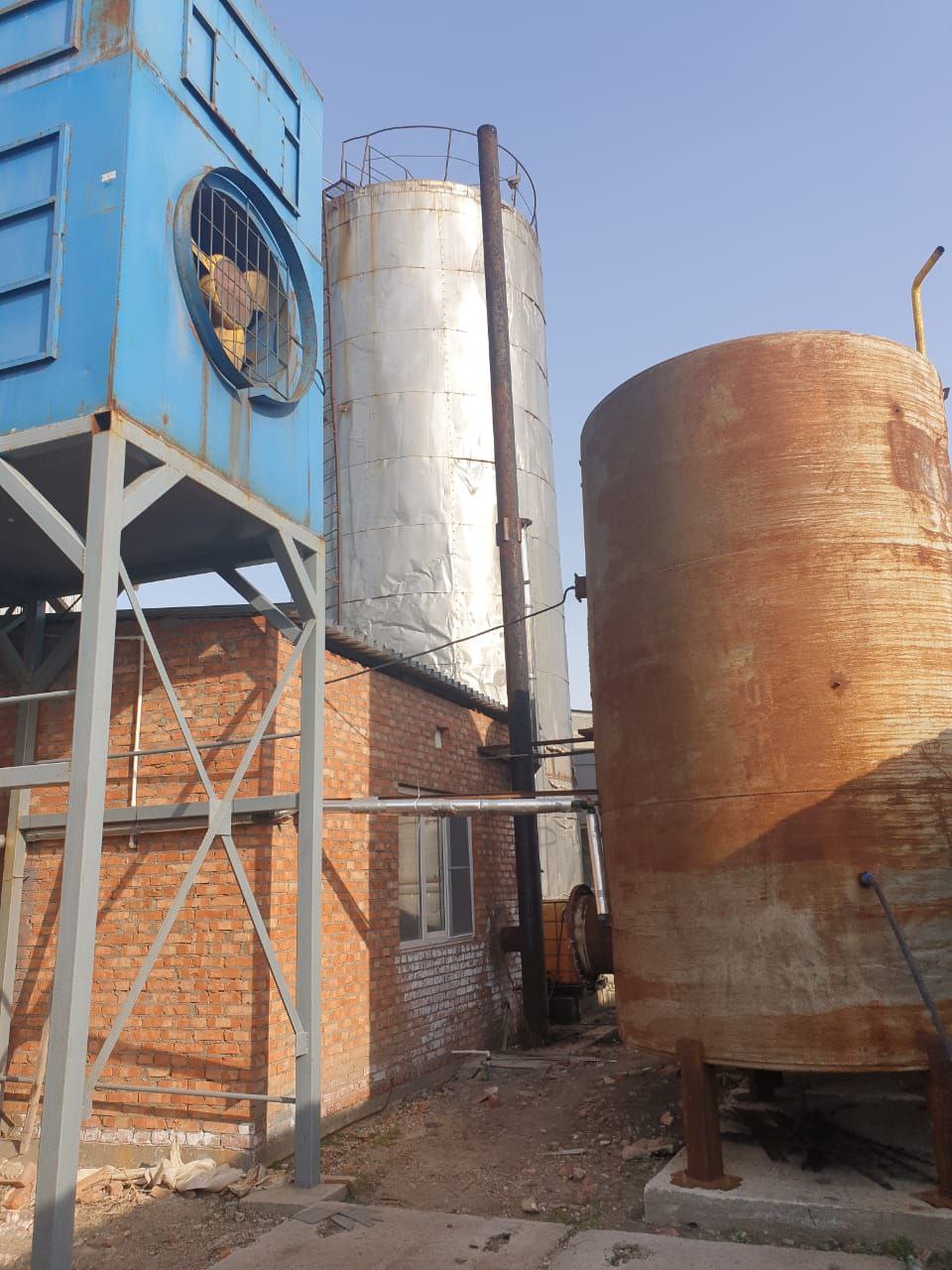 Plant for the production and refining of sunflower oil in the Krasnodar region, Russia