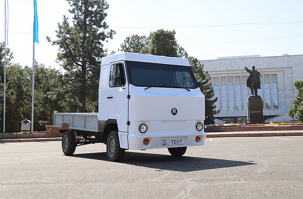 Şehir içi elektrikli kamyon üretimi, Kırgızistan'da