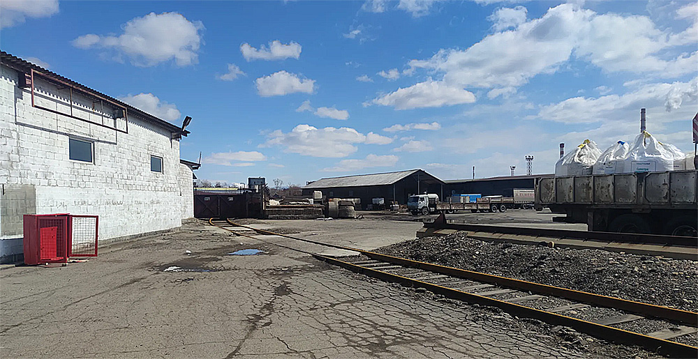 Production and warehouse base in Ust-Kamenogorsk, Kazakhstan