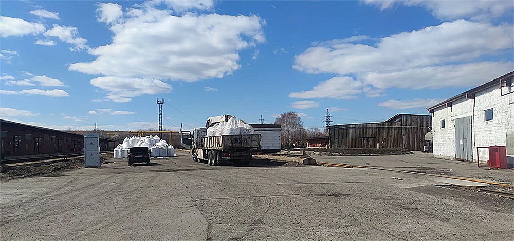 Production and warehouse base in Ust-Kamenogorsk, Kazakhstan