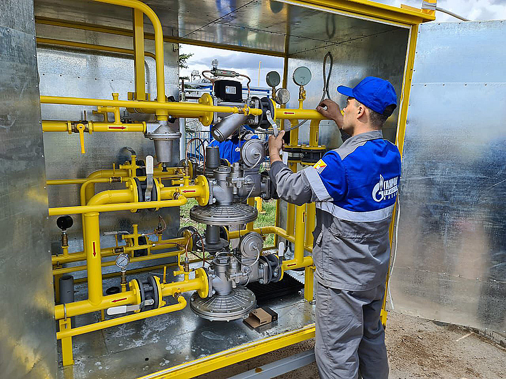 Oil sludge processing plant in Tatarstan, Russia