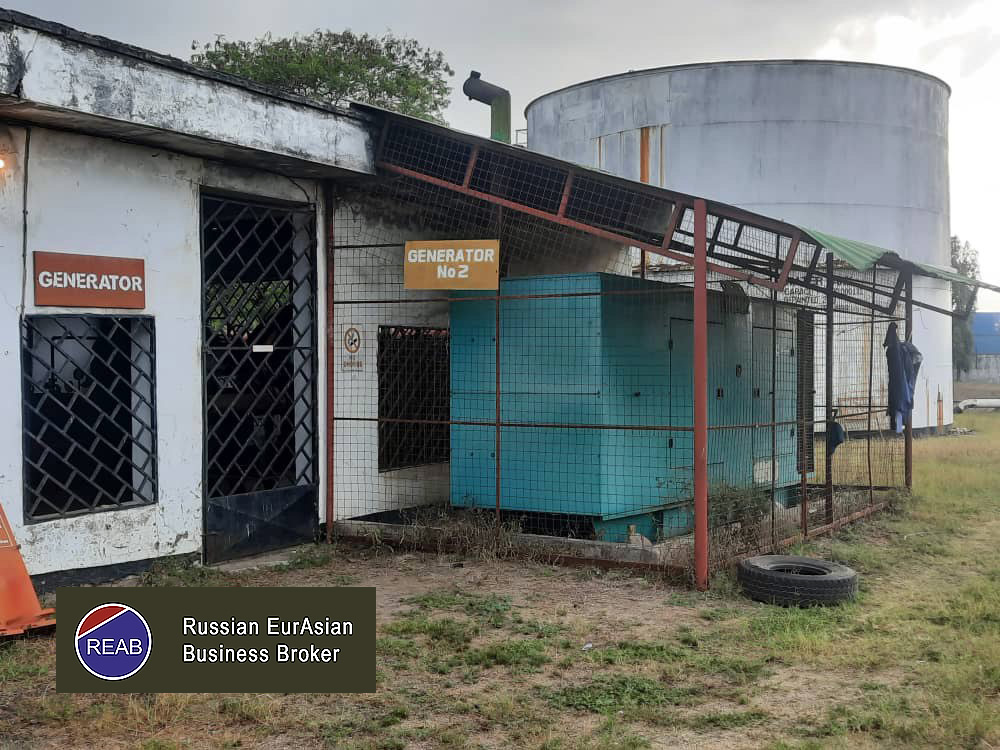 Oil depot in Zambia