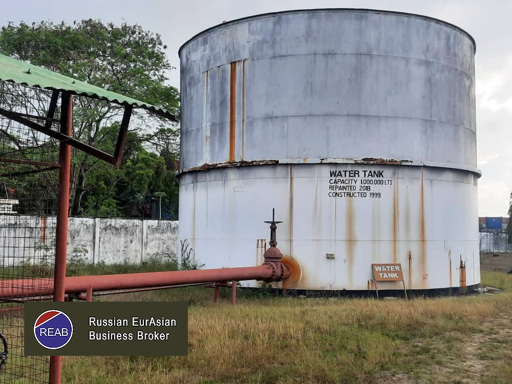 Oil depot in Zambia