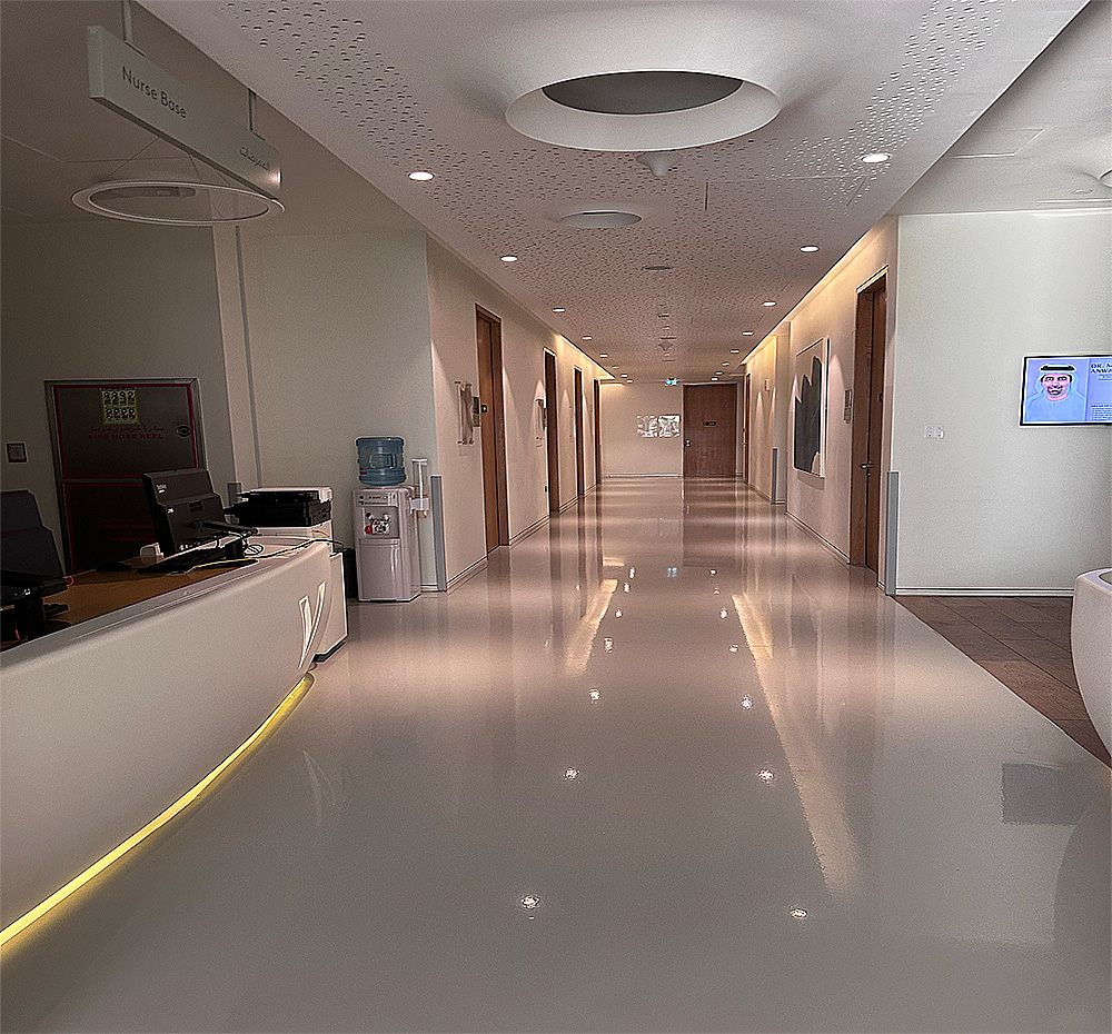 Luxury hospital in Jumeirah, Dubai, UAE