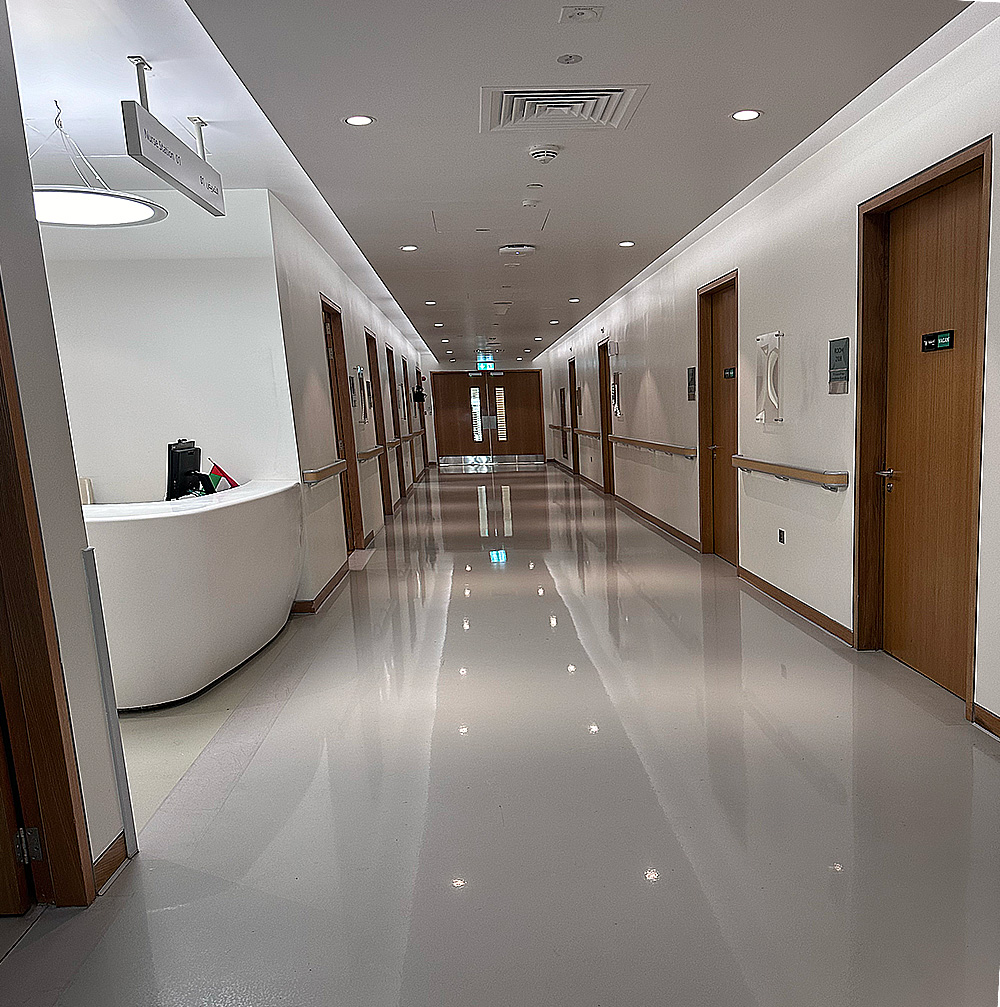 Luxury hospital in Jumeirah, Dubai, UAE