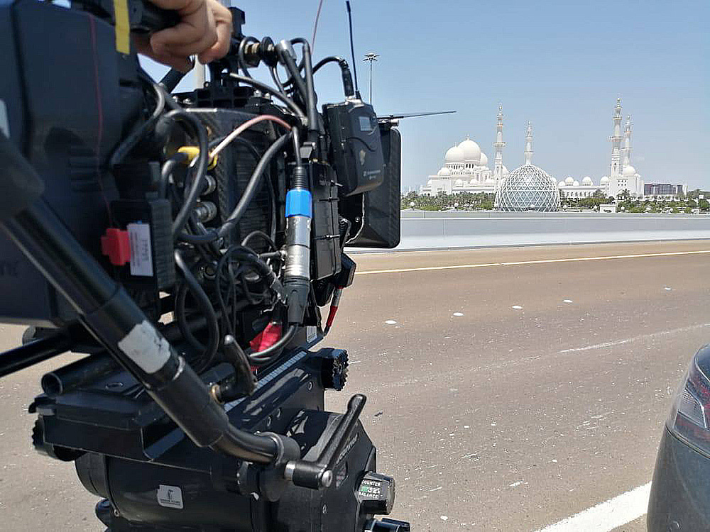 Film studio in Dubai, UAE