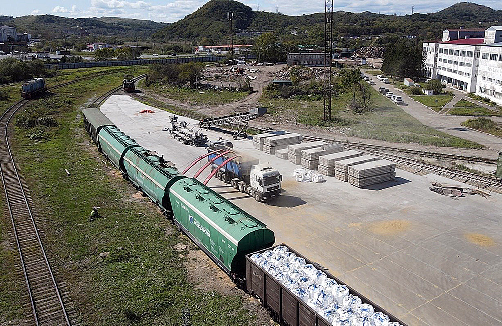 International cargo port (terminal) and ship repair plant in Primorsky Krai, Russia