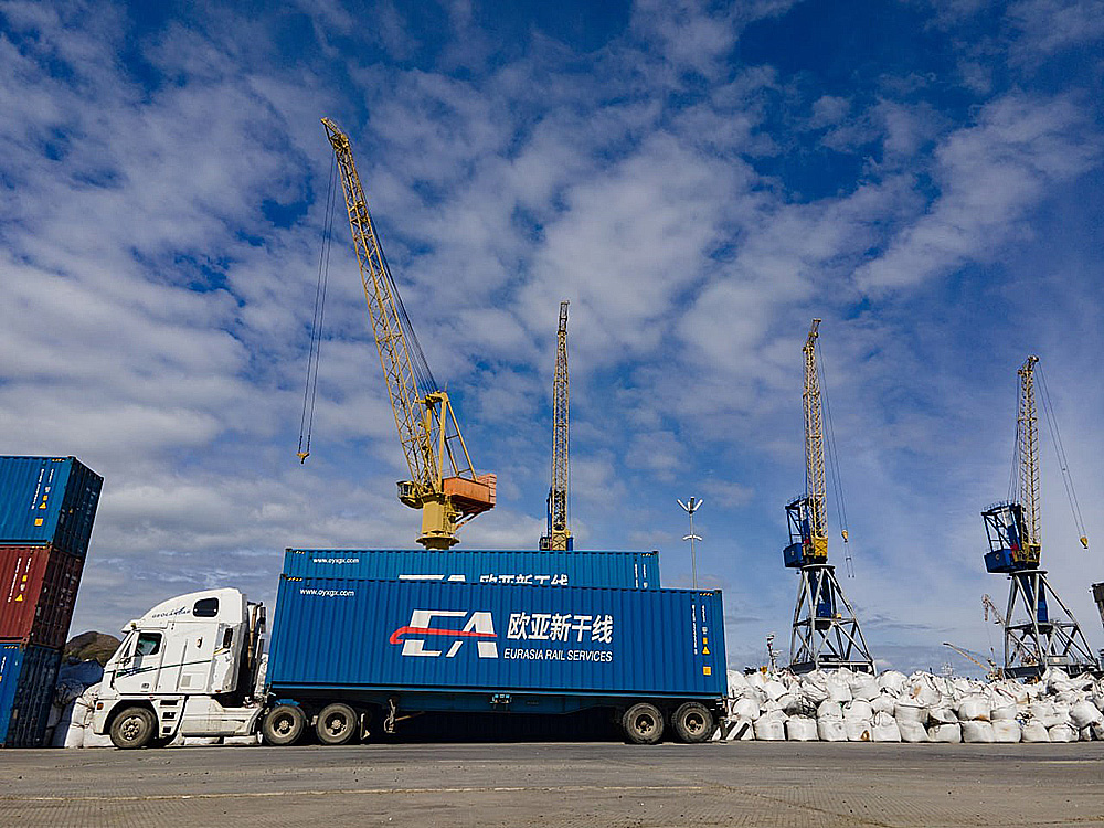 International cargo port (terminal) and ship repair plant in Primorsky Krai, Russia