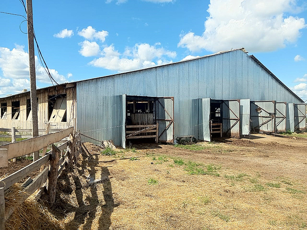 Agricultural enterprise in Bashkortostan, Russia