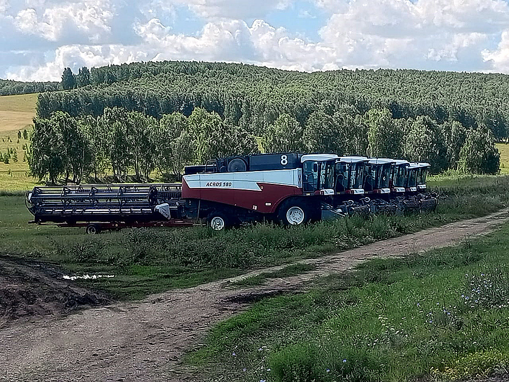 Agricultural enterprise in Bashkortostan, Russia