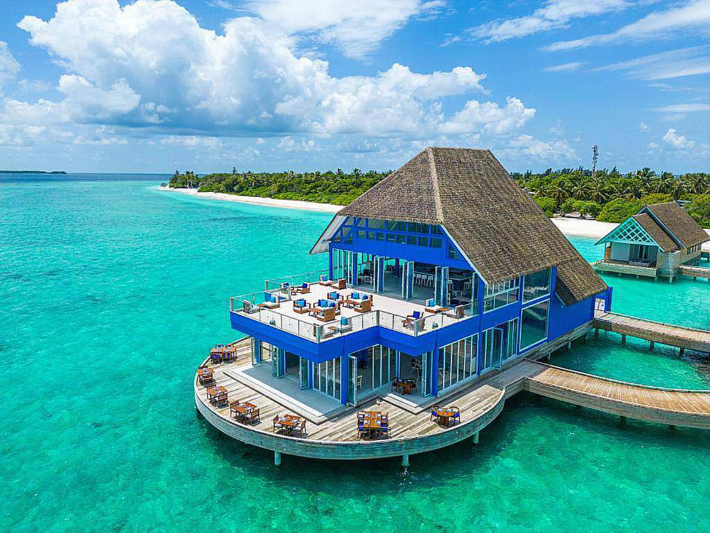 Остров-курорт на Мальдивах
