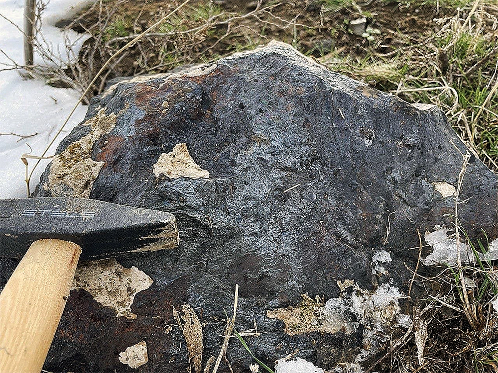 Iron ore deposit in the South Kazakhstan region, Kazakhstan