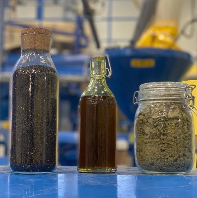 Production of rapeseed oil and cake in Bashkortostan, Russia